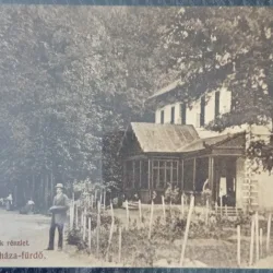 Carte postala, Baile Moneasa, Arad, perioada interbelica