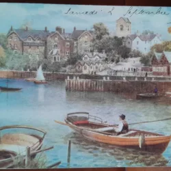 Carte postala. Bowness, Windermere, perioada interbelica