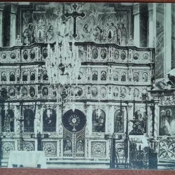Carte postala, Braila, Catapeteasma Bisericii Sft. Gheorghe, 1928