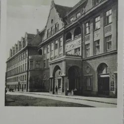 Carte postala, Brasov,  1928