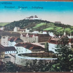 Carte postala, Brasov Cetatuia, 1924