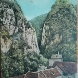Carte postala, Brasov, Pietrele lui Solomon, perioada interbelica