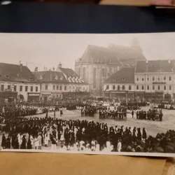 Carte Postala - Brasov. Vedere din Piata