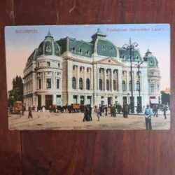 Carte Postala - Bucuresti. Fundatiunea Universitara Carol I