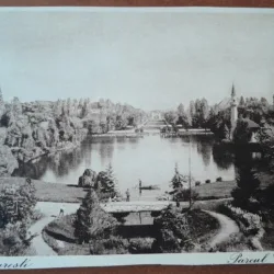 Carte postala, Bucuresti, Parcul Carol, perioada interbelica