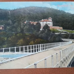 Carte postala, Busteni Castelul Cantacuzino, 1923