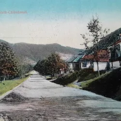 Carte postala, Calea Caciulata Calimanesti, 1910