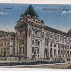 Carte postala circulata din perioada interbelica