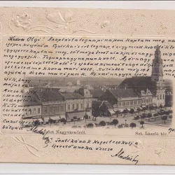 Carte postala circulata in anul 1903 Oradea