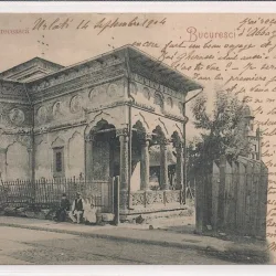 Carte postala circulata in anul 1904 Bucuresti