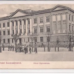 Carte postala circulata in anul 1918 Gherla