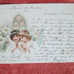 Carte postala color, 1900