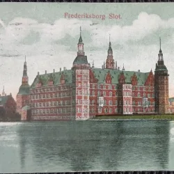 Carte Postala, Copenhaga, Castelul Frederiksborg, 1928