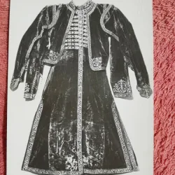 Carte postala, costum de boier din a doua jumatate a sec.XVIII