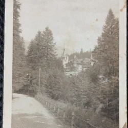 Carte Postala, Drumul spre Castelul Peles, perioada interbelica