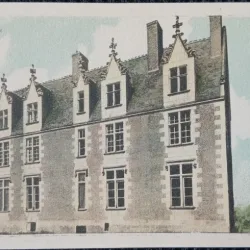 Carte Postala, Franta, Plessis-lez-tours, Le Chateau, perioada interbelica