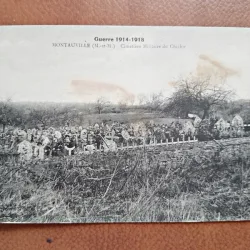 Carte postala, Guerre 1914-1918, Montauville, Cimetiere Militaire du Chichir, 1920