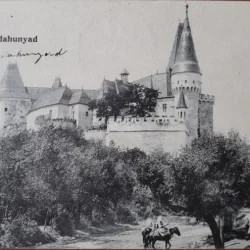 Carte postala, Hunedoara Castelul, 1906