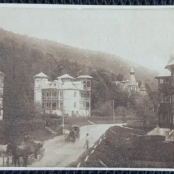 Carte Postala, imagine din Sinaia, perioada interbelica