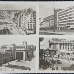 Carte Postala, Imagini din Bucuresti, perioada interbelica