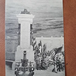 Carte postala, LChine et Amerique, reproducere Pantheon de la Guerre, 1920