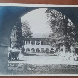 Carte postala, Manastirea Horezu, Chiliile Calugaritelor