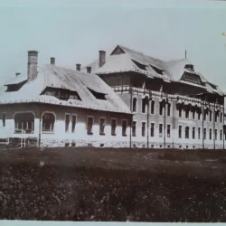 Carte postala, Miercurea Ciuc, scoala de agricultura, 1939