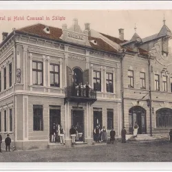 Carte postala necirculata din perioada interbelica Saliste