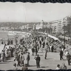 Carte Postala, Nice, Promenade de Anglais, 1933