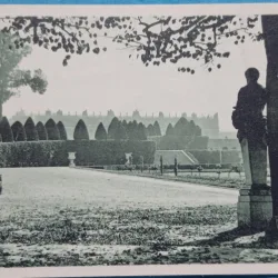 Carte Postala, Parc de Versailles, perioada interbelica