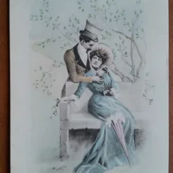 Carte postala, perioada interbelica