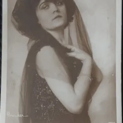 Carte Postala, Pola Negri, actriță americană din era filmului mut, 1897-1987