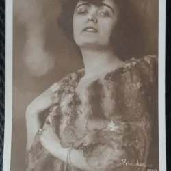 Carte Postala, Pola Negri, actriță americană din era filmului mut, 1897-1987