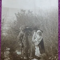 Carte Postala, Romania, Port National Roman, 1925