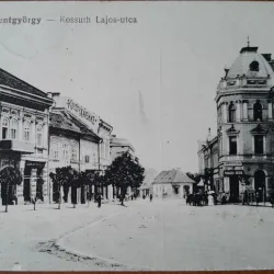 Carte postala, Sfantu-Gheorghe, perioada interbelica