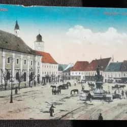 Carte postala, Sibiu, 1918
