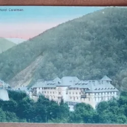 Carte postala, Sinaia Hotel Caraiman, perioada interbelica