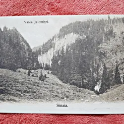 Carte postala, Sinaia Valea Jalomitei, inceput de secol XX