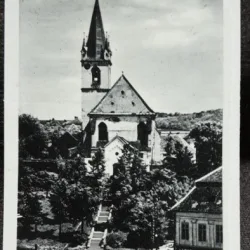 Carte postala, Targu Mures, perioada interbelica