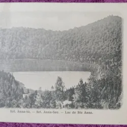 Carte Postala, Tusnad, Lacul Sfanta Ana, 1915