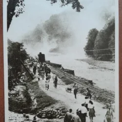Carte postala, Valea Lotrului, 1955
