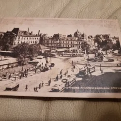 Carte Postala - Vedere din Piata Bratianu