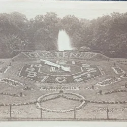 Carte postala,Ostende, lHorioge Fleurie, perioada interbelica