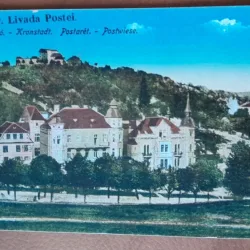 Carte postalas, Brasov, Livada Postei, perioada interbelica