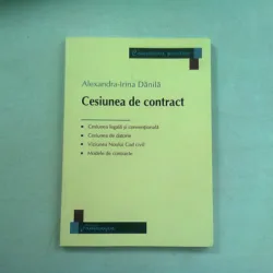 CESIUNEA DE CONTRACT - ALEXANDRA IRINA DANILA