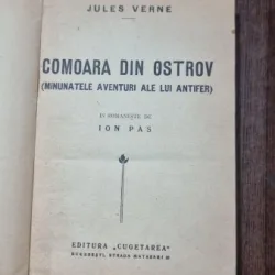 COMOARA DIN OSTROV, MINUNATELE AVENTURI ALE LUI ANTIFER - JULES VERNE
