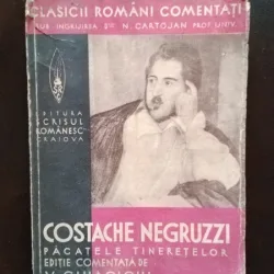Costache Negruzzi - Pacatele Tineretelor