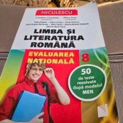 Cristian Ciocaniu, Alina Ene - Limba si Literatura Romana Evaluarea Nationala clasa a 8-a 50 de teste rezolvate dupa modelul MEN