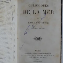 Croniques de la mer - Emile Souvestre