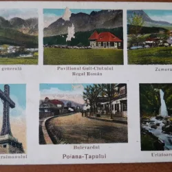 Crte postala, Poiana Tapului, 1933